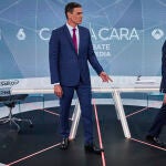 Cara a cara Electoral en Atresmedia entre Alberto Núñez Feijoo y Pedro Sánchez.