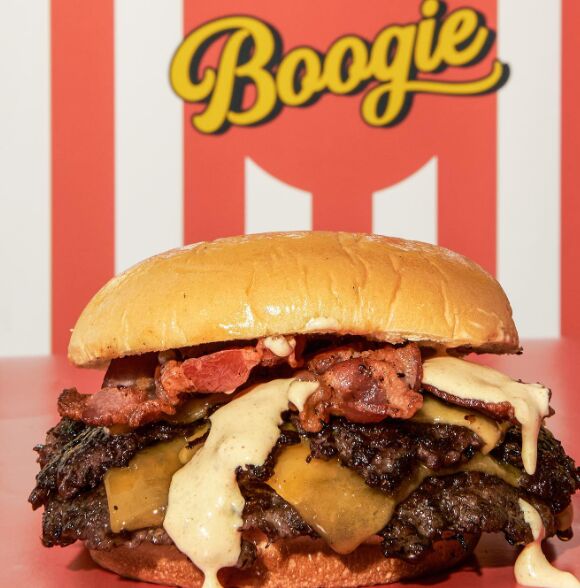 Una hamburguesa del local ''Boogie Burgers'' de Daniel Sancho