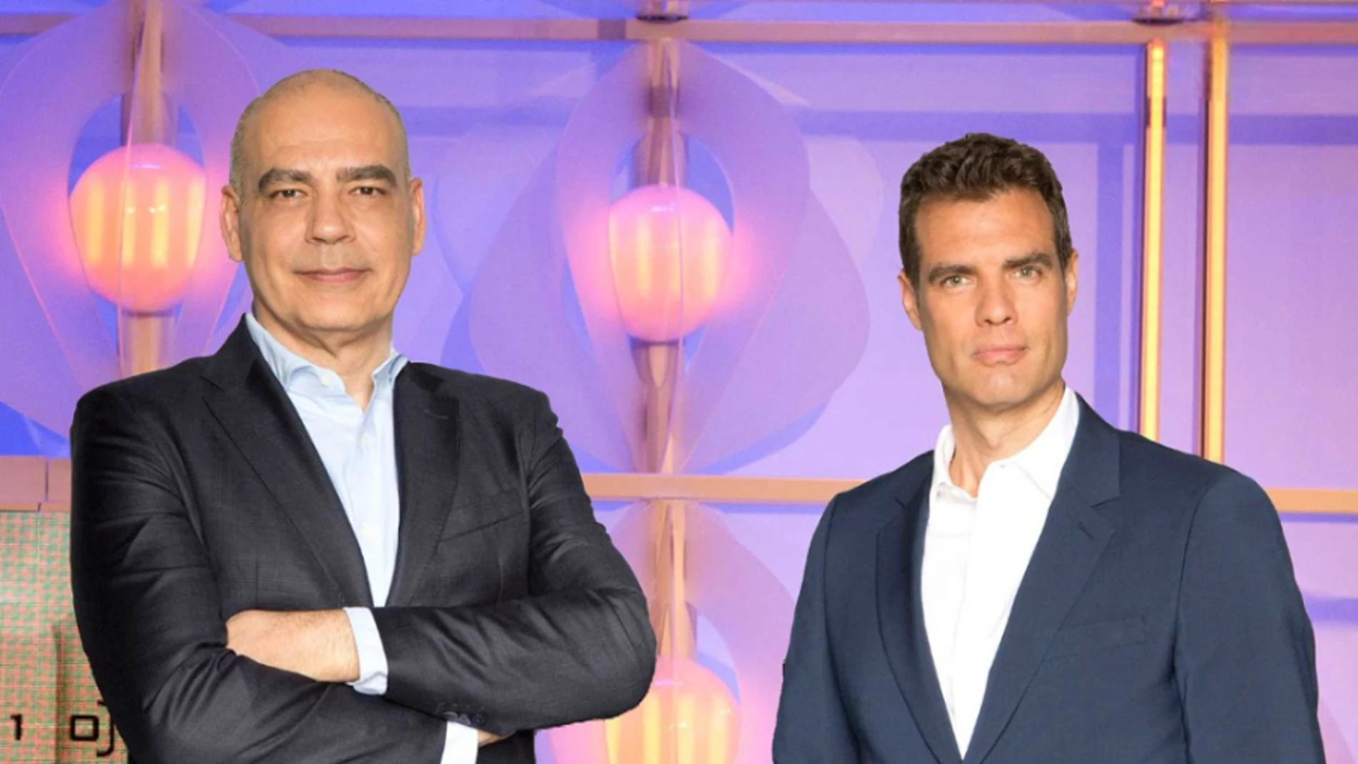 Nacho Abad y David Alemán, presentadores de 'Código 10'