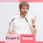 Sumar acusa al PSOE de "falta de ambición" y le reclama que negocie "en serio" el acuerdo de Gobierno