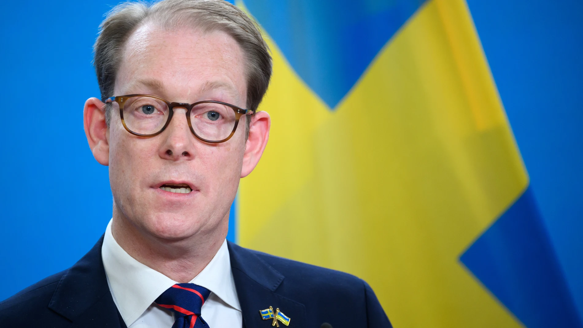 El ministro de Asuntos Exteriores sueco, Tobias Billström