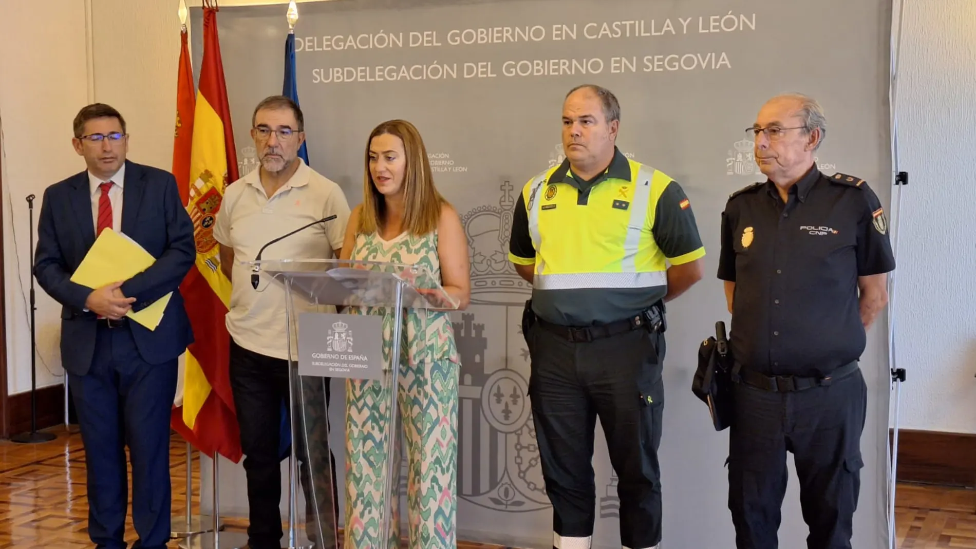 Presentación de la campaña de vigilancia de tráfico para el 15 de agosto