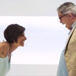 Adela González y Boris Izaguirre en la promo de 'Más Vale Sábado'
