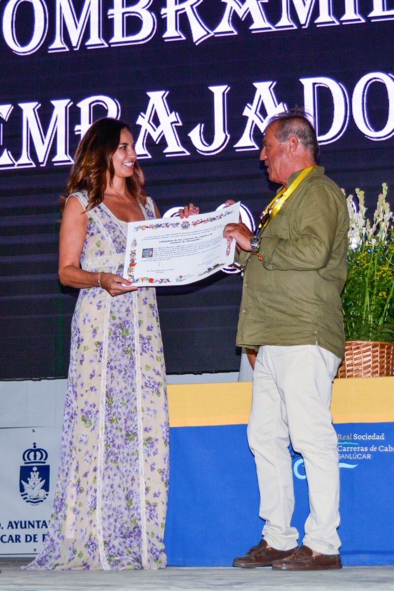 Marilo Montero con vestido boho.