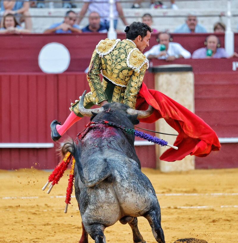 David de Miranda, herido en Málaga