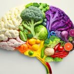 Un cerebro compuesto por una dieta basada en frutas y verduras