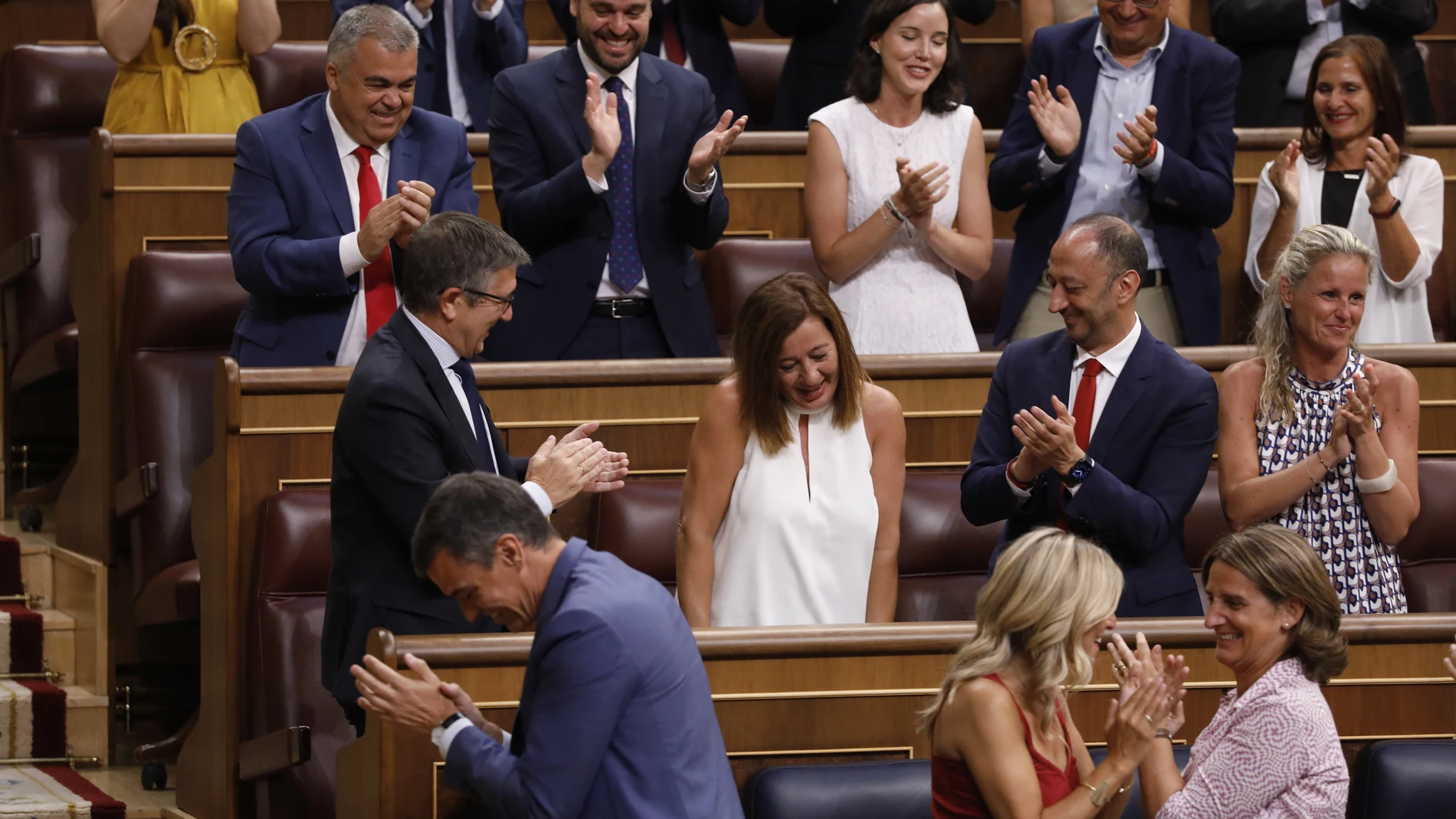 Reacciones a la Constitución de las Cortes Generales, Francina Armengol y Pedro Rollán