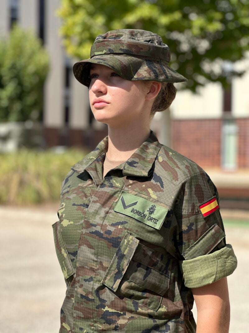 La Princesa Leonor en su primer día en la Academia de Zaragoza