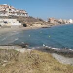 Cerrada temporalmente al baño la playa mediterránea del Banco del Tabal