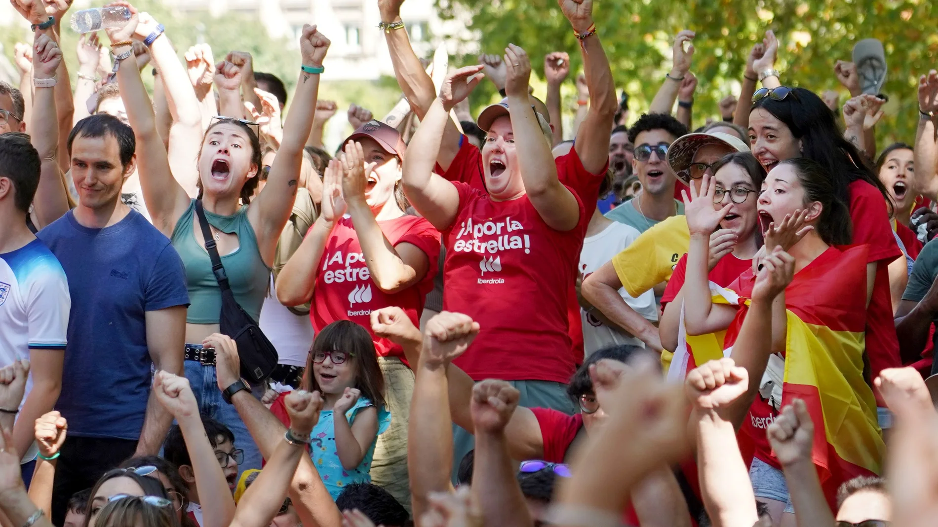 Explosión de alegría en Castilla y León por el Mundial de fútbol femenino
