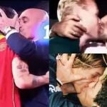 Los tres besos más polémicos de la historia del fútbol