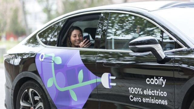 Un coche de Cabify en Madrid