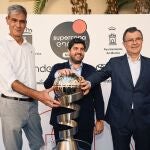 Presentación de la Supercopa de España de baloncesto que se celebrará en Murcia a mediados de septiembre