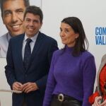 El presidente de la Generalitat valenciana, Carlos Mazón, y la consellera de Hacienda, Ruth Merino