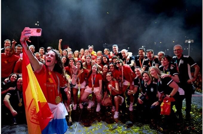 España celebra su histórico Mundial en Madrid Río