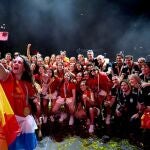 España celebra su histórico Mundial en Madrid Río