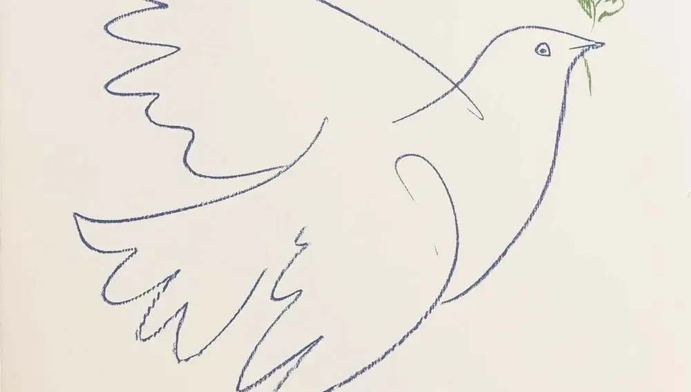 La paloma de la paz de Pablo Picasso