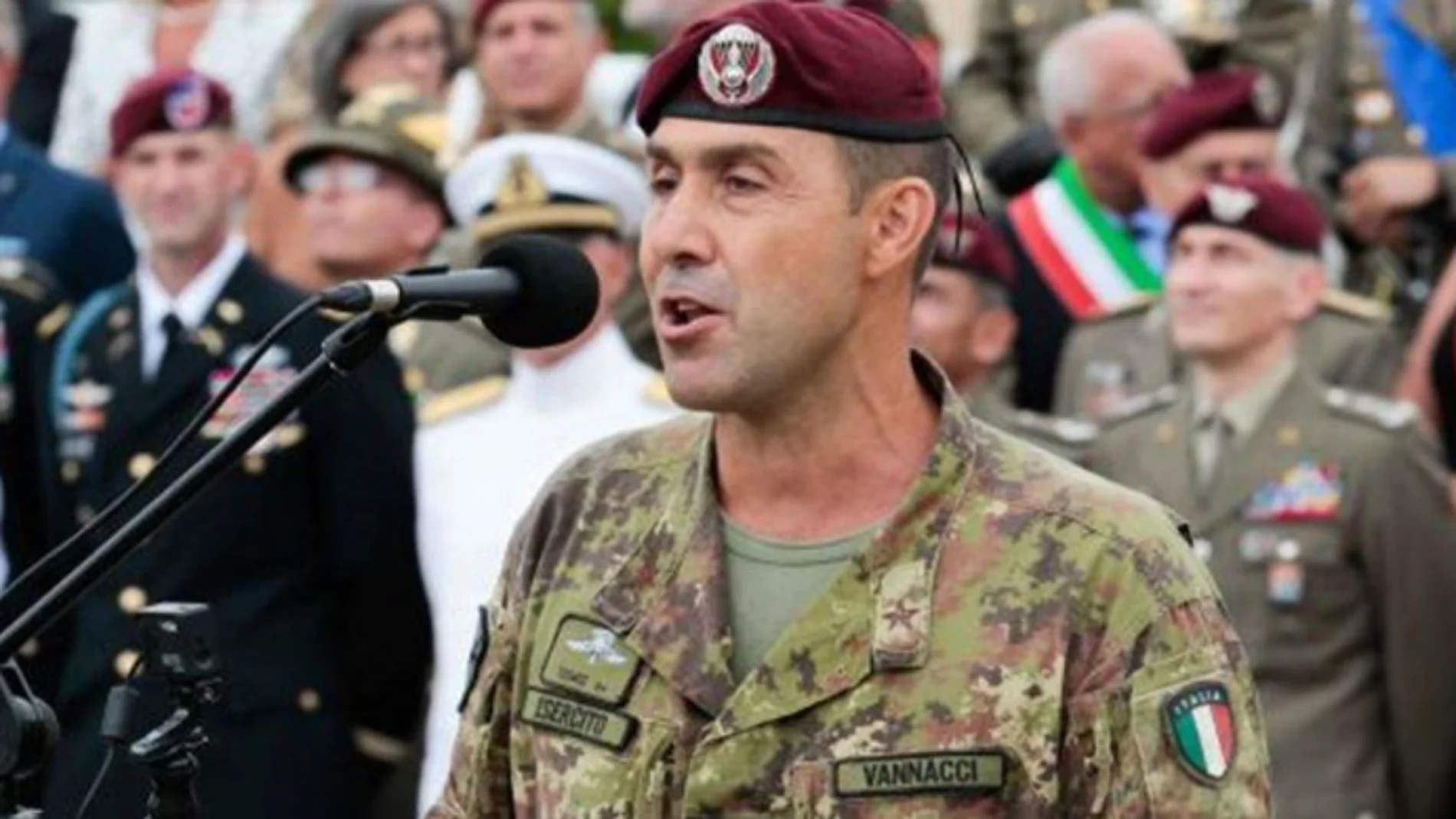 El general del Ejército Roberto Vannacci