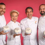Estos fueron los cuatro chefs premiados en la edición de este año del premio Sol Sostenible de Guía Repsol