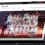 La web del Real Madrid, la más vista del mundo