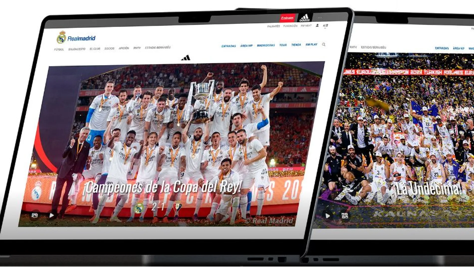 La web del Real Madrid, la más vista del mundo