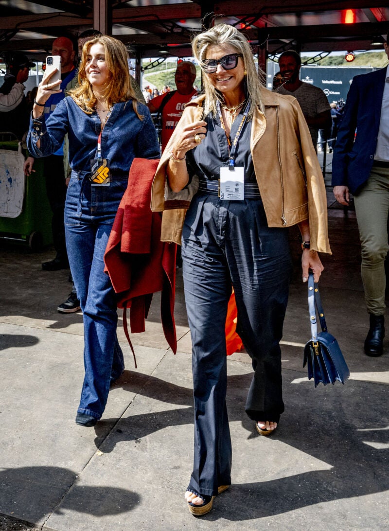 Alexia y Máxima de Holanda.