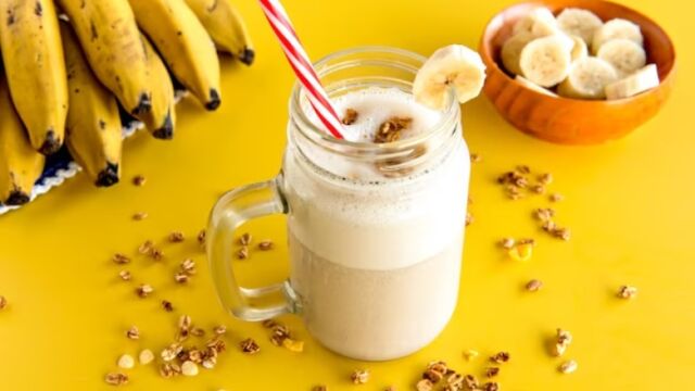 Batido de plátano: saludable, pero depende de con qué fruta lo mezcles