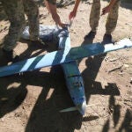 Dron Orlan-10 registrado en Ucrania