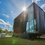 Montaje del Festival Ebrovisión