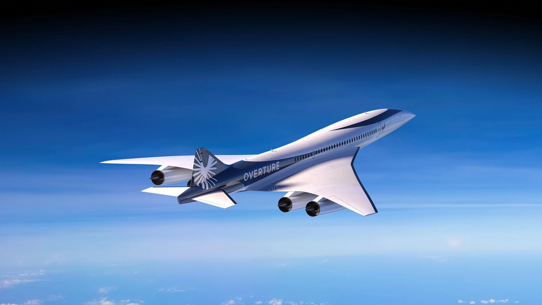 El avión supersónico Overture