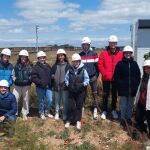 Alumnos de la Universidad de Burgos visitan instalaciones renovables de Iberdrola en la provincia