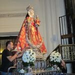 MURCIA.-La ciudad de Murcia recibirá este jueves a su patrona, la Virgen de la Fuensanta