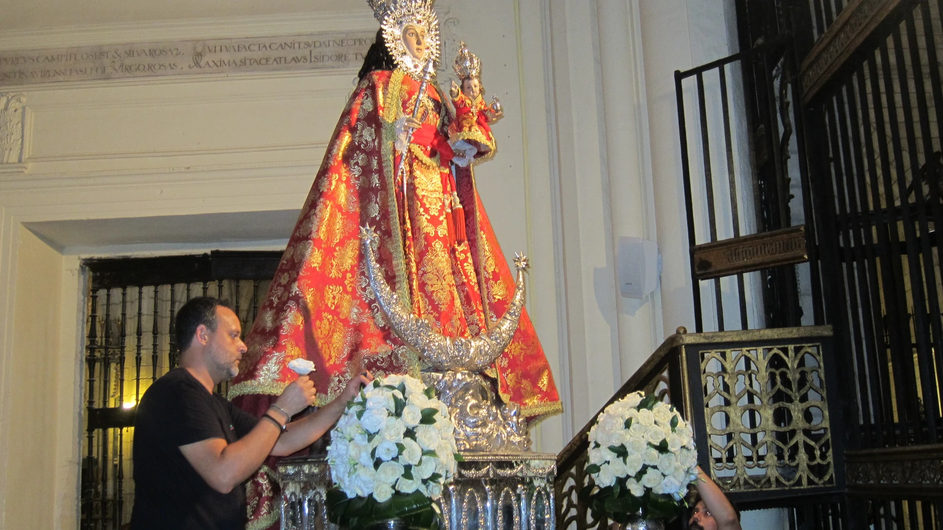 MURCIA.-La ciudad de Murcia recibirá este jueves a su patrona, la Virgen de la Fuensanta