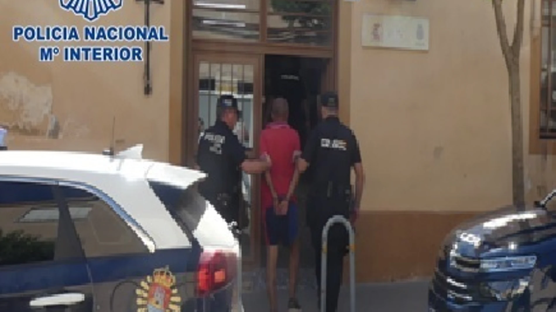 La Policía Nacional detiene al presunto responsable de varios incendios en la ciudad de Yecla