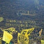  El Borussia Dortmund muestra una pancarta de apoyo a Jenni Hermoso