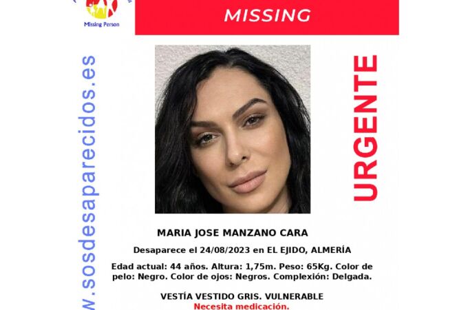 Encuentran el cadáver de una mujer desaparecida en El Ejido (Almería)
