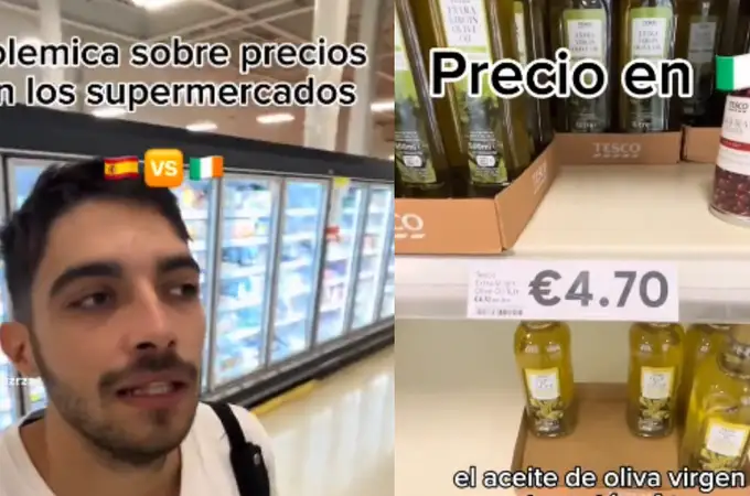 Vídeo: Un español revela el sorprendente precio del aceite de oliva en Irlanda