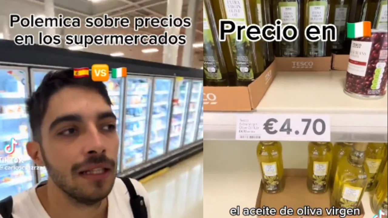 Vídeo: Un español revela el sorprendente precio del aceite de oliva en  Irlanda