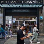 Incremento de turistas. Alta ocupacion hotelera en Madrid. © Alberto R. Roldán / La Razón