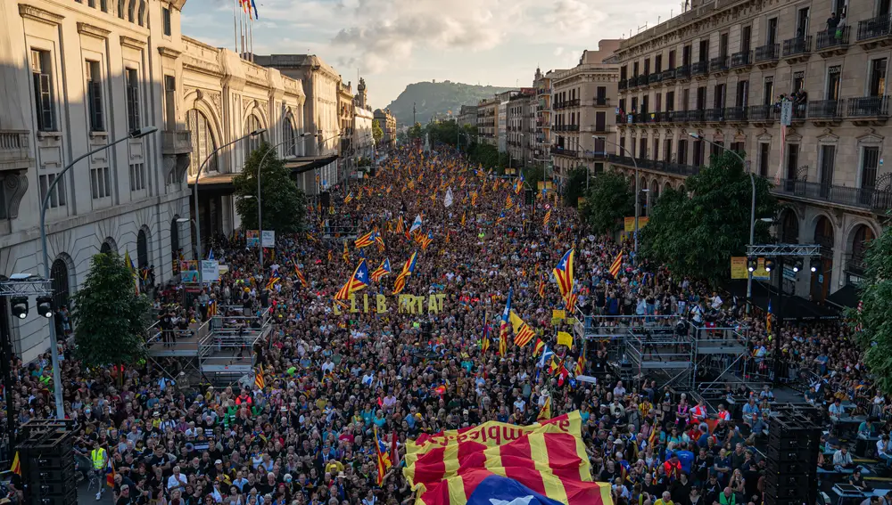 Aragonès acudirá a la manifestación independentista de la Diada y la diferencia de la de 2022