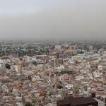 MURCIA.-Aumentan los niveles de las partículas PM10 en Lorca por la intrusión de aire sahariano