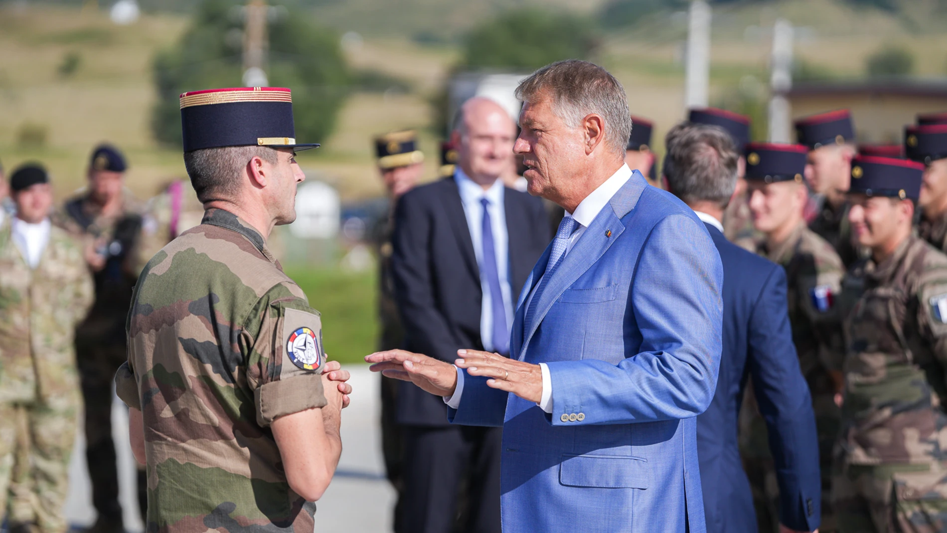El presidente de Rumanía, Klaus Iohannis