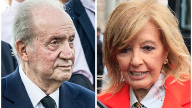El rey Juan Carlos I y María Teresa Campos