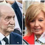 El rey Juan Carlos I y María Teresa Campos
