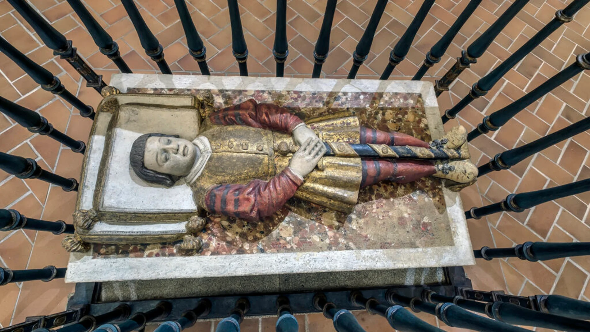 Sepulcro del infante Don Pedro en la catedral de Segovia