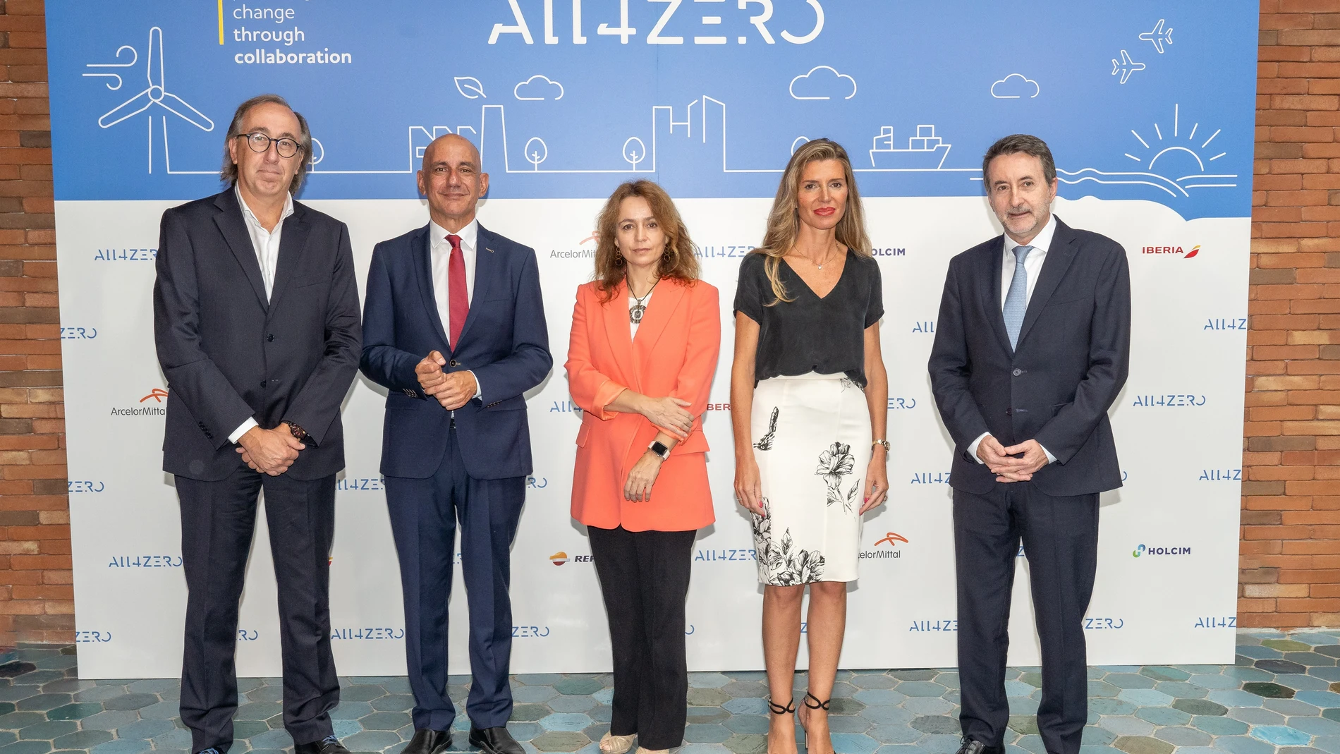 Iberia, Repsol, ArcelorMittal y Holcim lanzan All4Zero, un hub de innovación tecnológica