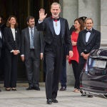 El rey Felipe VI y Fernando Marín, en la apertura del año judicial en el Tribunal Supremo.