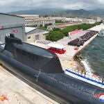 Corea del Norte lanza un submarino táctico nuclear