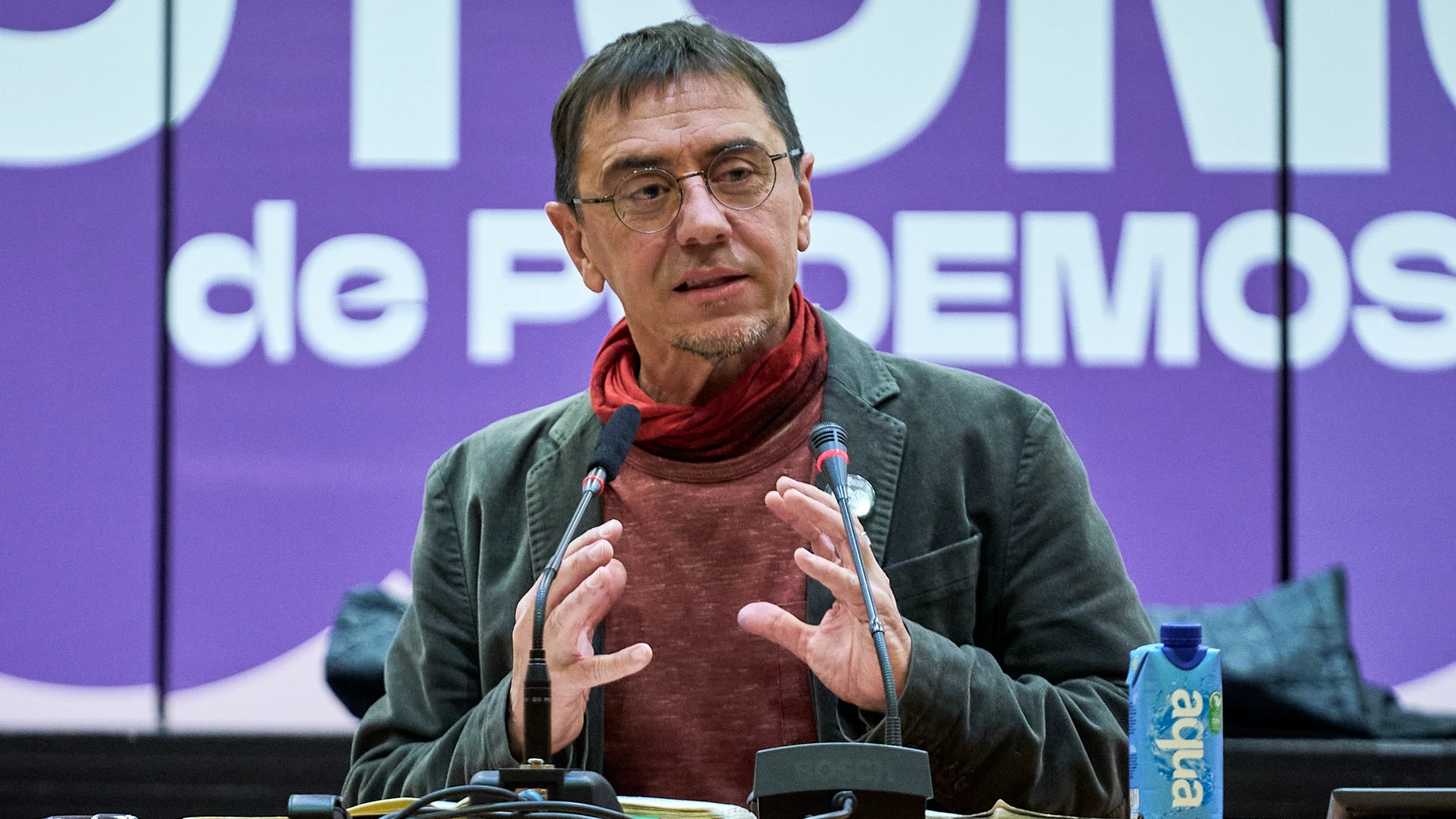 Monedero denuncia la "guerra sucia" desplegada contra Podemos tras el archivo del caso Neurona para él y la formación