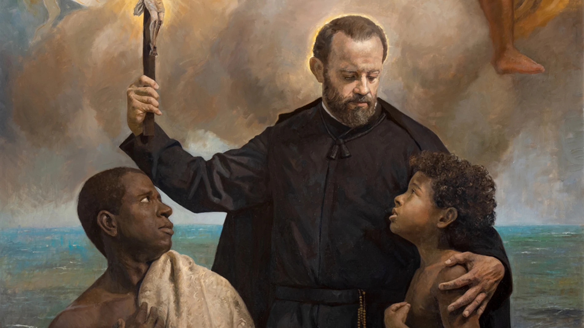 San Pedro Claver entregó su vida a atender a los esclavos que llegaban al puerto de Cartajena de Indias